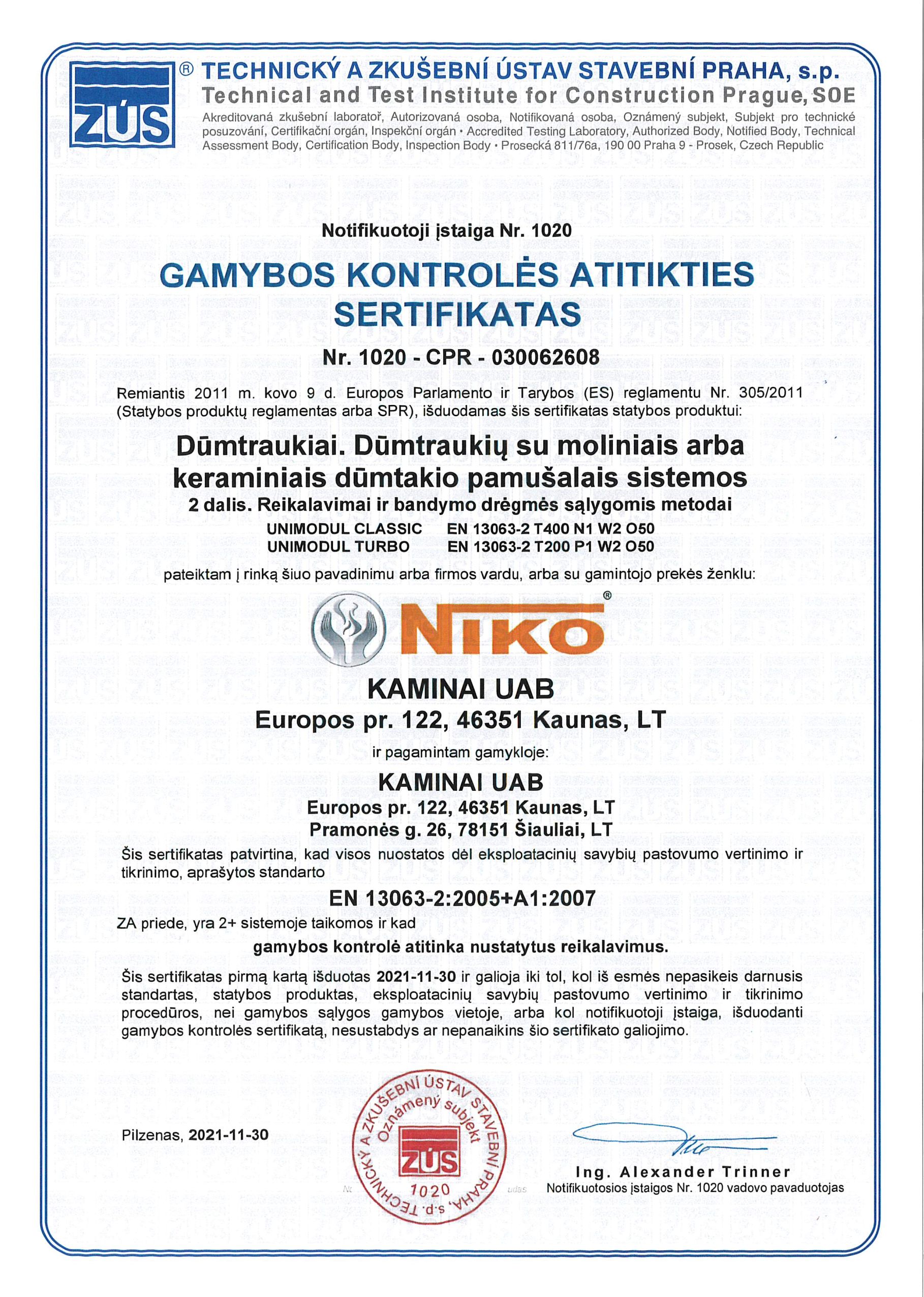 sertifikatas-niko